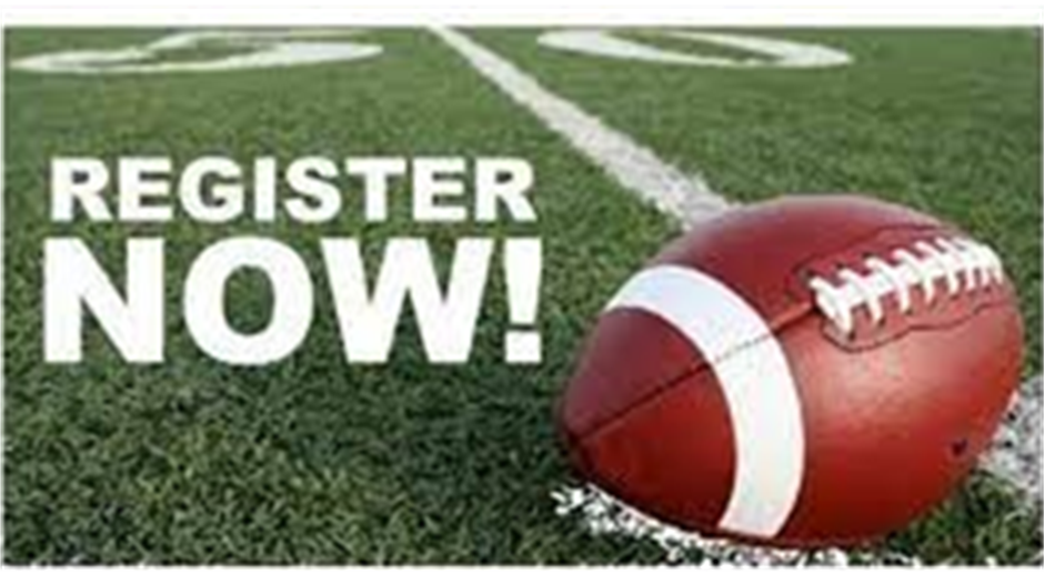 Register Now for Fall Football & Cheer